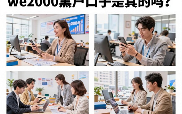 we2000黑户口子是真的吗?有黑户能下的口子吗