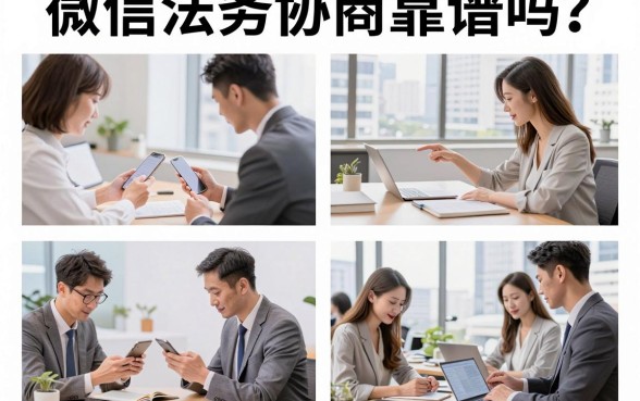 微信法务协商靠谱吗?揭秘法务协商还款的真实内幕