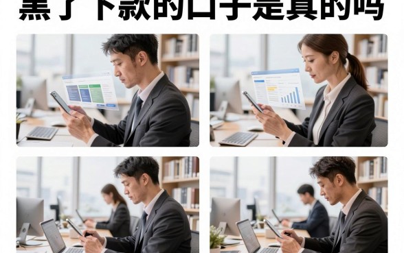 黑了下款的口子是真的吗,2026年还有哪些能下款的黑户口子