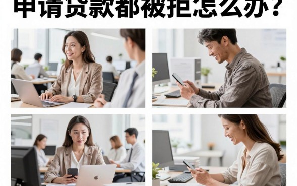 申请贷款都被拒怎么办?揭秘申请贷款总被拒的真正原因