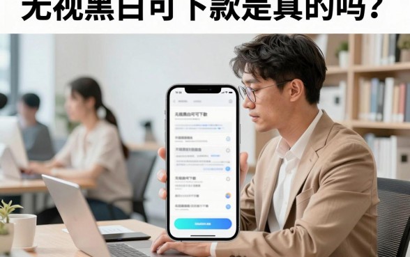 无视黑白可下款是真的吗?无视黑白可下款的口子有哪些