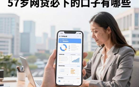 57岁网贷必下的口子有哪些,大龄借款容易通过吗