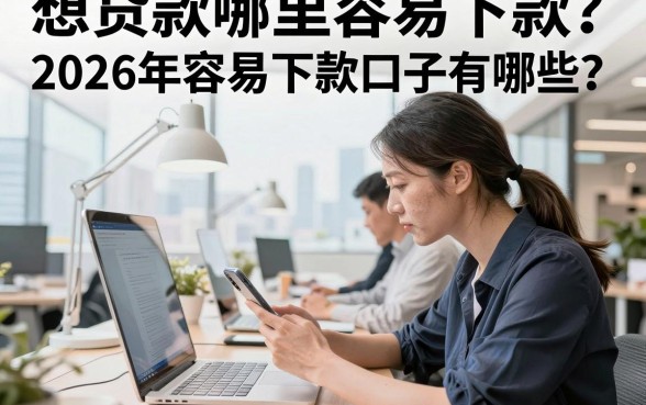 想贷款哪里容易下款？2026年容易下款口子有哪些
