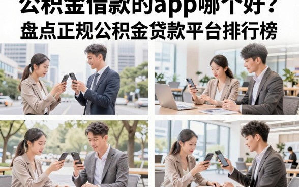 公积金借款的app哪个好？盘点正规公积金贷款平台排行榜