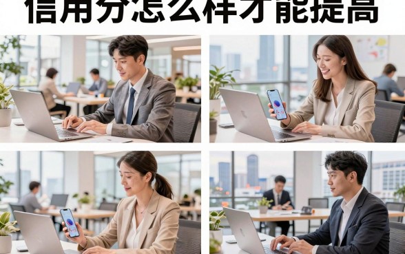 信用分怎么样才能提高，信用分低了怎么快速恢复