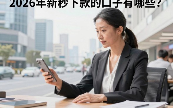 2026年新秒下款的口子有哪些?分享几个容易通过的借款平台
