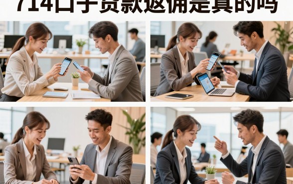 714口子贷款返佣是真的吗，714口子贷款返佣怎么赚钱