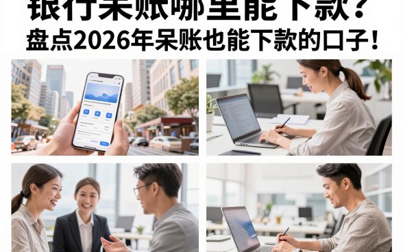 银行呆账哪里能下款?盘点2026年呆账也能下款的口子
