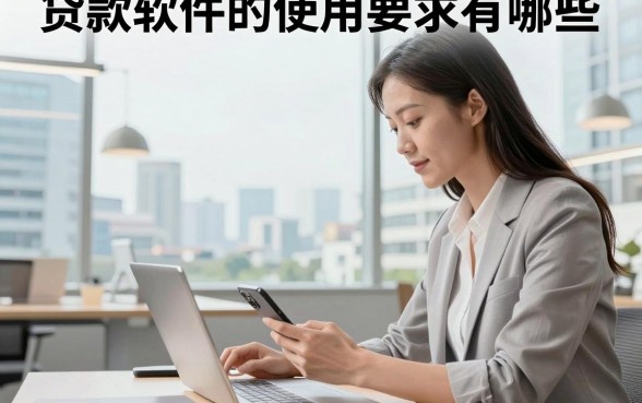贷款软件的使用要求有哪些，正规贷款软件申请需要什么条件