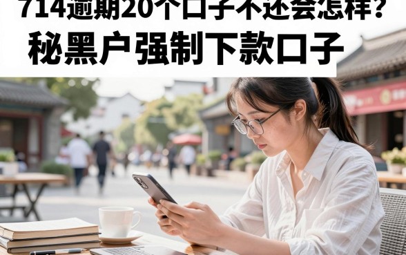 714逾期20个口子不还会怎样?揭秘黑户强制下款口子