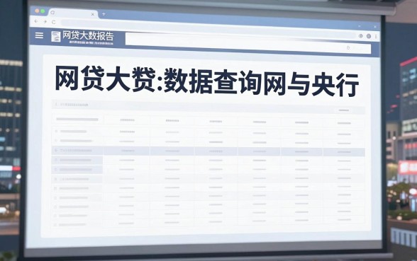 个人网贷大数据查询网站哪个好？网贷大数据查询平台可靠吗