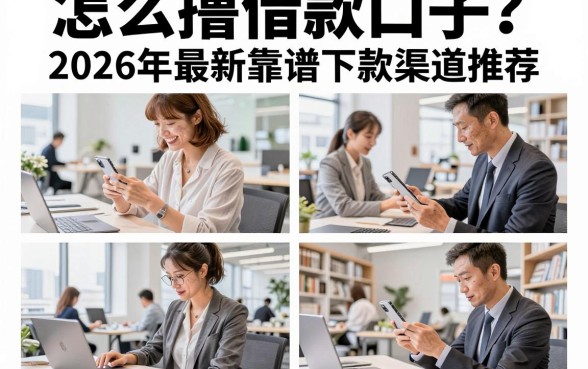 怎么撸借款口子?2026年最新靠谱下款渠道推荐