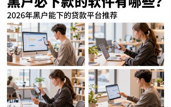 黑户必下款的软件有哪些？2026年黑户能下的贷款平台推荐
