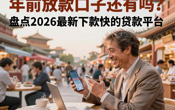 年前放款口子还有吗?盘点2026最新下款快的贷款平台
