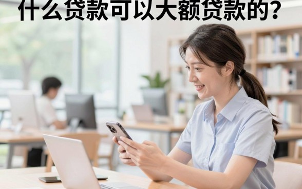 什么贷款可以大额贷款的？哪家银行大额贷款容易批？