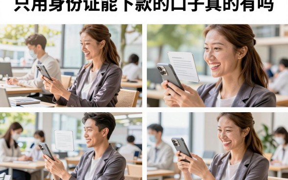 只用身份证能下款的口子真的有吗，2026年凭身份证必下款的正规平台推荐