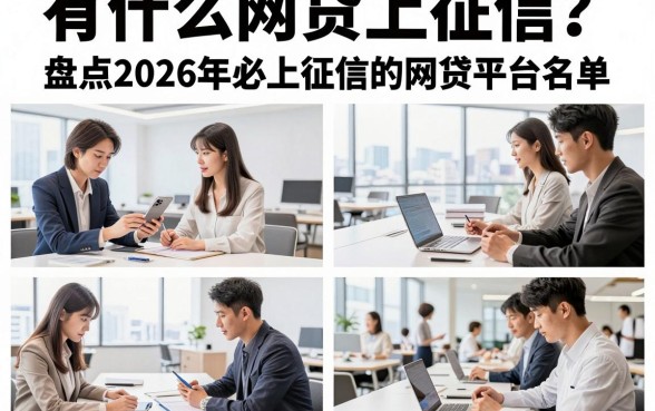 有什么网贷上征信?盘点2026年必上征信的网贷平台名单
