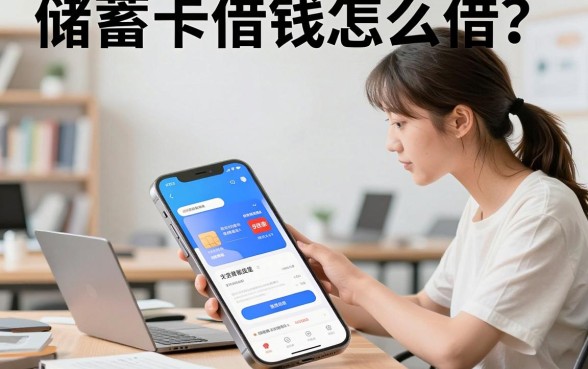 储蓄卡借钱怎么借?储蓄卡可以贷款吗怎么申请