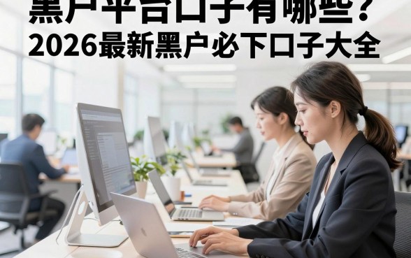 黑户平台口子有哪些？2026最新黑户必下口子大全