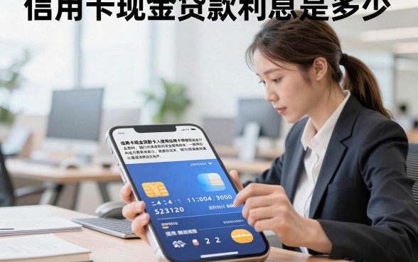 信用卡现金贷款利息是多少,信用卡取现利息怎么算
