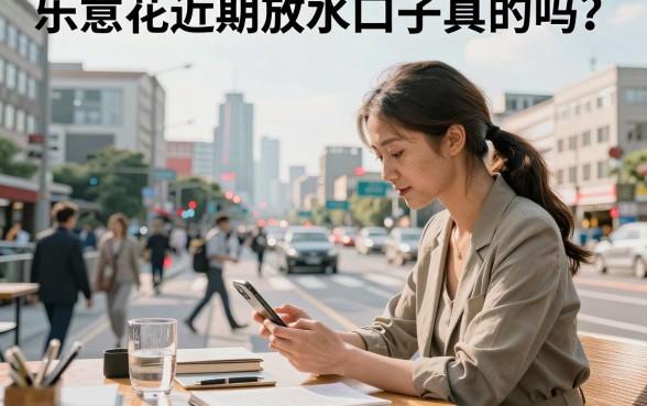 乐意花近期放水口子真的吗?2026年最新下款容易的口子推荐