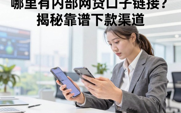 哪里有内部网贷口子链接?揭秘靠谱下款渠道