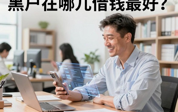 黑户在哪儿借钱最好?黑户哪里能借到钱容易通过