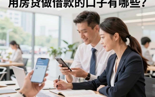 用房贷做借款的口子有哪些?正规银行贷款渠道怎么申请?
