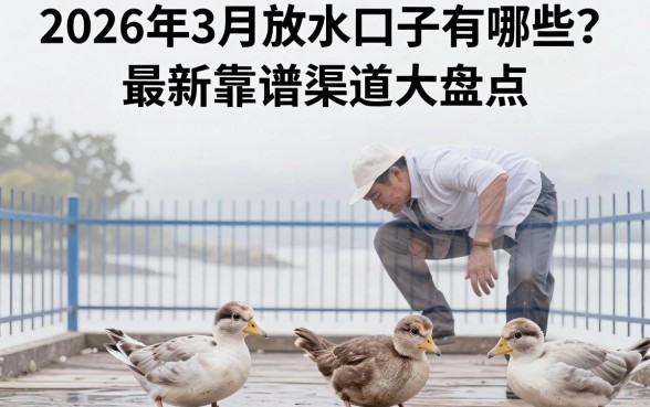 2026年3月放水口子有哪些？最新靠谱渠道大盘点