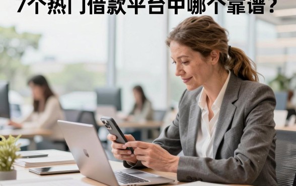 7个热门借款平台中哪个靠谱?正规低息平台怎么选