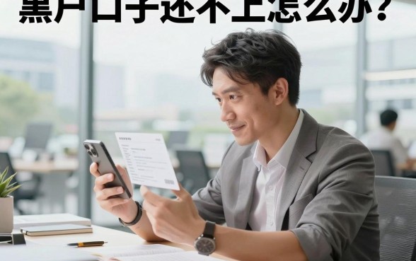 黑户口子还不上怎么办?揭秘强制下款黑户贷款口子生存法则