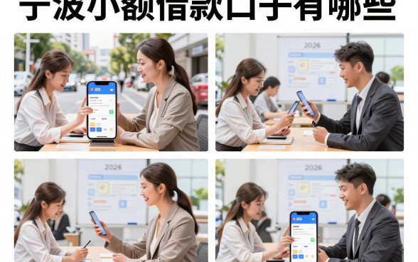 宁波小额借款口子有哪些,2026年正规靠谱的平台推荐