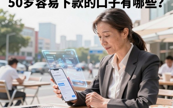 50岁容易下款的口子有哪些？盘点2026年大额不看征信的黑户网贷