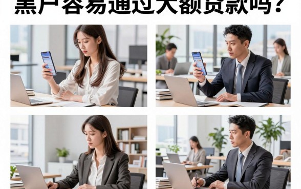 黑户容易通过大额贷款吗？揭秘黑户大额贷款最快渠道