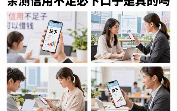 亲测信用不足必下口子是真的吗,信用不足哪里可以借钱急用