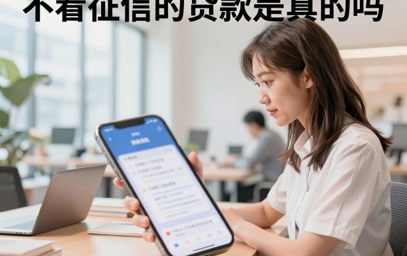 不看征信的贷款是真的吗,哪里有不看征信能下款的贷款
