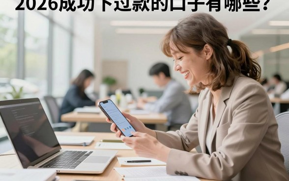 2026成功下过款的口子有哪些？分享几个容易通过的平台