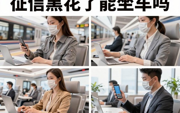 征信黑花了能坐车吗，征信黑名单可以坐高铁吗