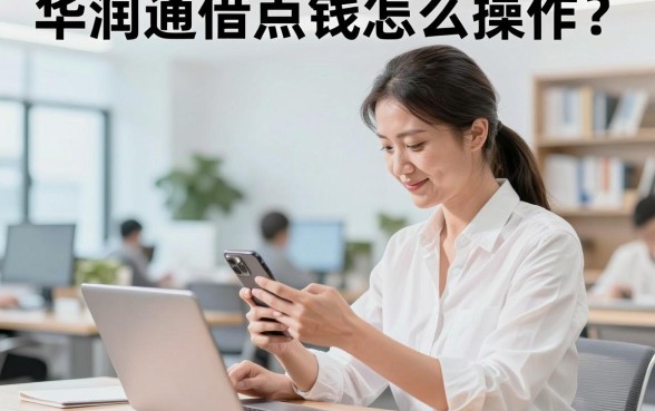 华润通借点钱怎么操作？华润通借钱入口在哪里