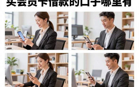买会员卡借款的口子哪里有，买会员卡能借钱的平台有哪些