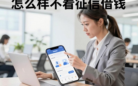 怎么样不看征信借钱,哪里可以借到钱不看征信