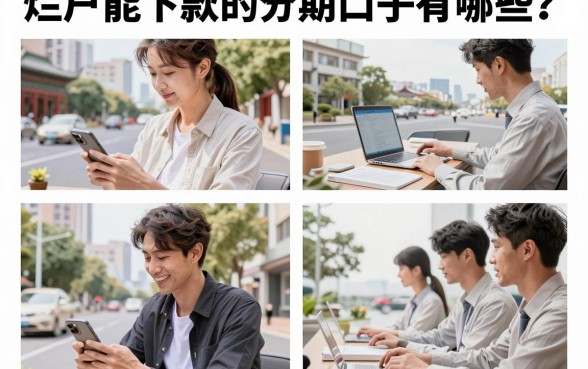 烂户能下款的分期口子有哪些?征信烂户哪里可以分期借钱