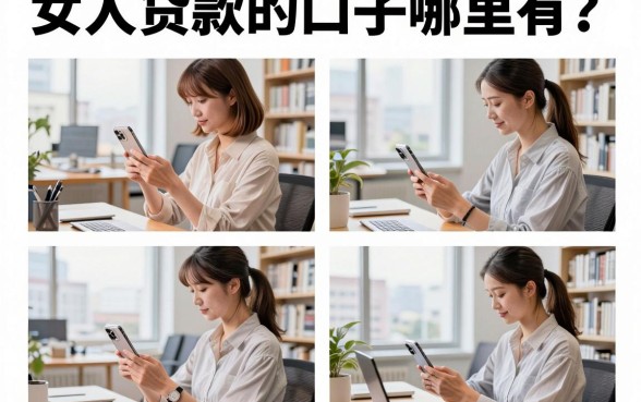 女人贷款的口子哪里有?2026年正规容易下款的平台推荐