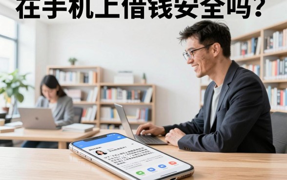 在手机上借钱安全吗？手机贷款怎么贷才安全可靠
