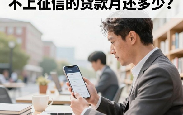 不上征信的贷款月还多少?哪些平台利息低额度高?