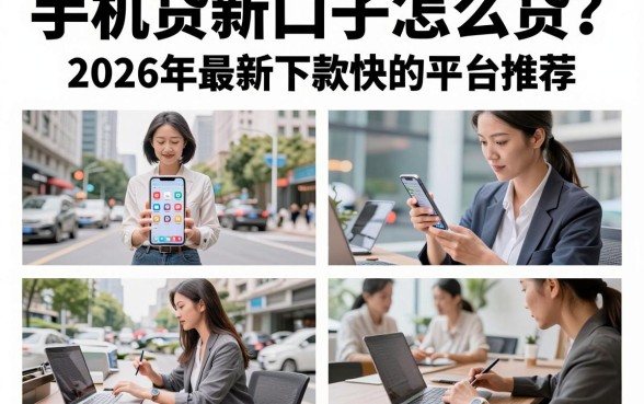 手机贷新口子怎么贷？2026年最新下款快的平台推荐