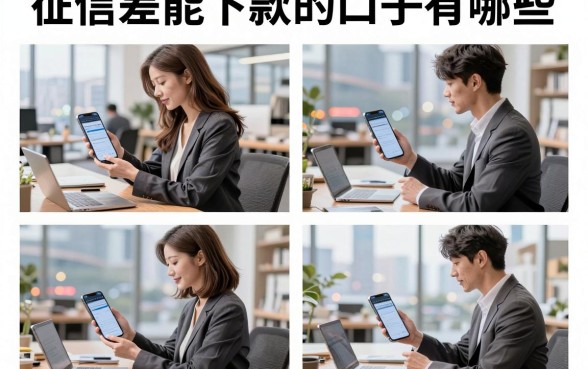征信差能下款的口子有哪些，征信太黑急需贷款哪里能借