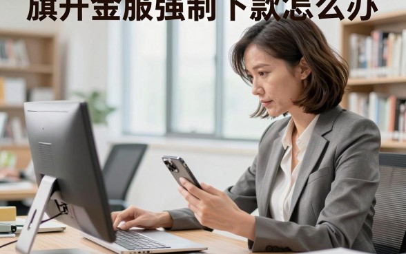 旗开金服强制下款怎么办，如何联系客服申请退款撤销？