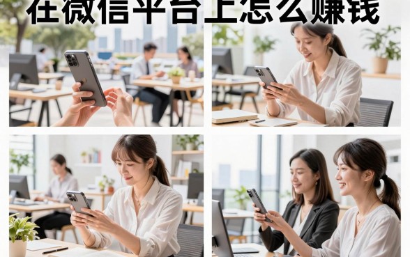在微信平台上怎么赚钱,微信平台赚钱方法有哪些