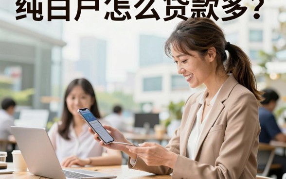 纯白户怎么贷款多?白户申请大额贷款技巧